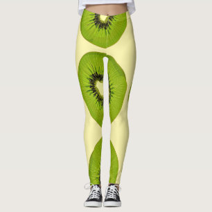 Juicy Tropical Fruits: Vibrant Summer Leggings