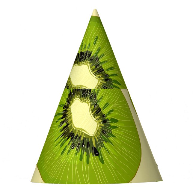 Juicy Tropical Fruits: Vibrant Summer Party Hat (Front)