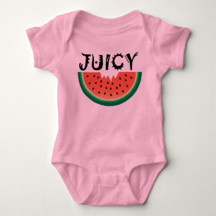 Juicy Watermelon - Baby Jersey Bodysuit Bodysuit