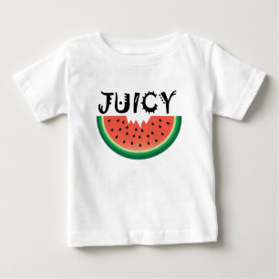 Juicy Watermelon - Baby Sleeveless Dress T-Shirt