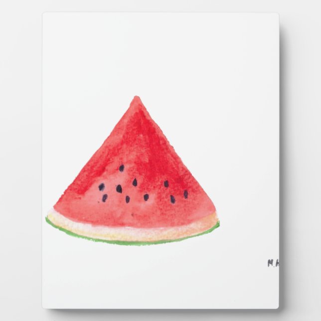 Juicy watermelon fruit plaque (Front)