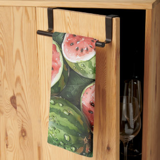 Juicy Watermelon Kitchen Towel