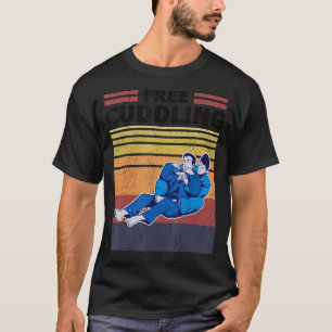 Jujutsu free cuddling brazilian jiu jitsu clothing T-Shirt