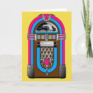 Jukebox Greeting Card