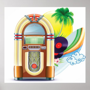Jukebox Music Poster