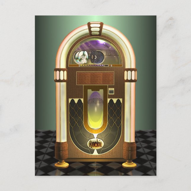 Jukebox Postcard (Front)