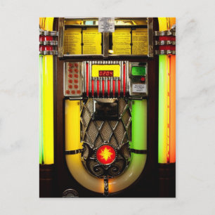 Jukebox Postcard