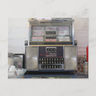 Jukebox Postcard