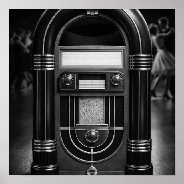 Jukebox Poster (“Where every tune sparks a memory.”)