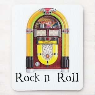 jukebox, Rock n Roll Mouse Pad