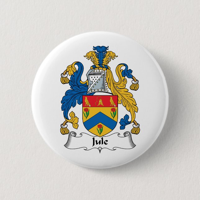 Jule Family Crest 6 Cm Round Badge (Front)