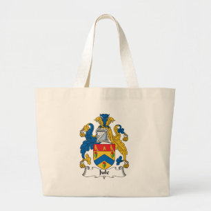 Jule Family Crest Large Tote Bag