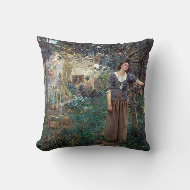 Jules Bastien-Lepage Joan of Arc Cushion (Front)