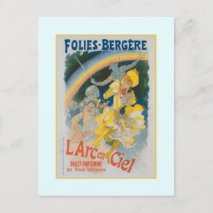 Jules Chéret,advertisment,1890 Postcard