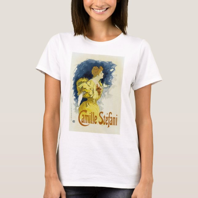 Jules Cheret ~ Camille Stefani T-Shirt (Front)
