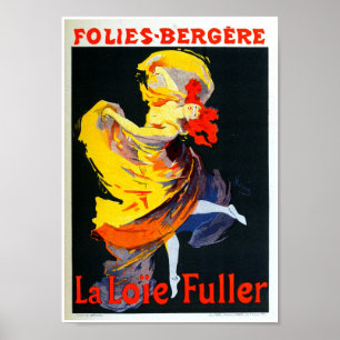 Jules Cheret-Folies Berger Poster