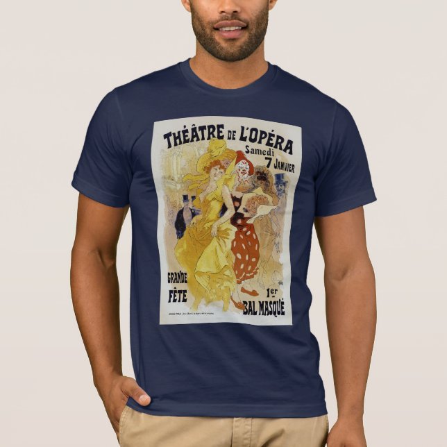 Jules Cheret ~ Theatre de L'Opera T-Shirt (Front)