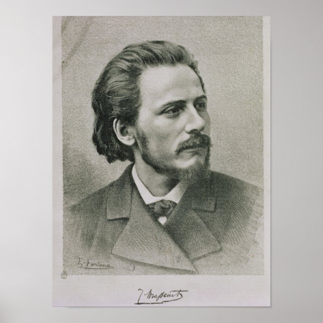 Jules Emile Massenet Poster (Front)