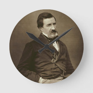 Jules Francois Felix Husson, 'Champfleury' (1821-8 Round Clock