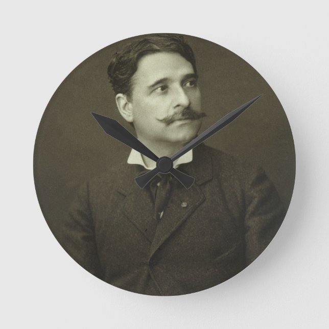 Jules Garnier (1847-89), from 'Galerie Contemporai Round Clock (Front)