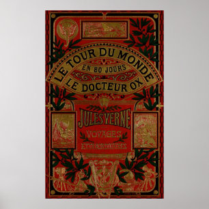 Jules Verne Around The World In Eighty Days Poster