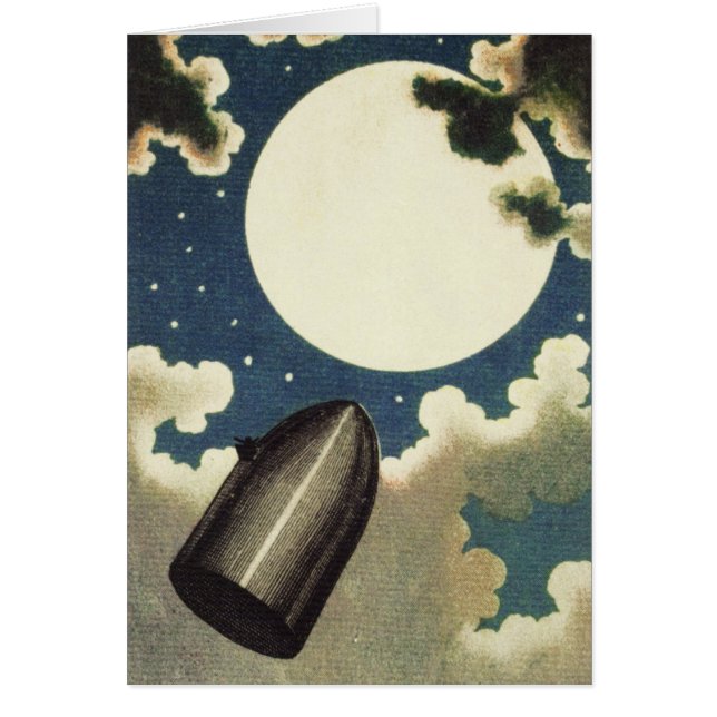 Jules Verne From the Earth to the Moon (1865) (Front)