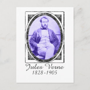 Jules Verne Postcard