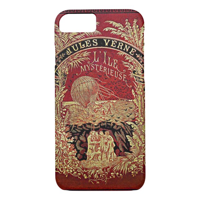 Jules Verne The Mysterious Island Case-Mate iPhone Case (Back)