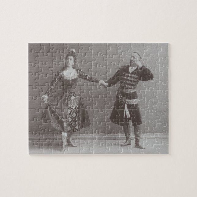 Julia and Felix Kschessinsky in the mazu Jigsaw Puzzle (Horizontal)