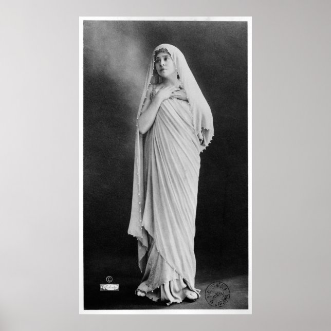 Julia Bartet  in 'Antigone' by Sophocles Poster (Front)