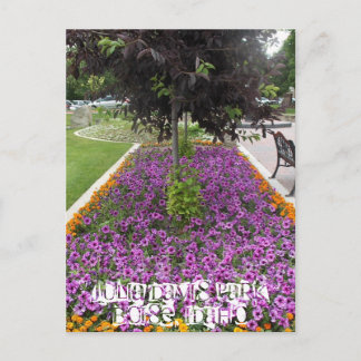 Julia Davis Park in Boise, Idaho Postcard