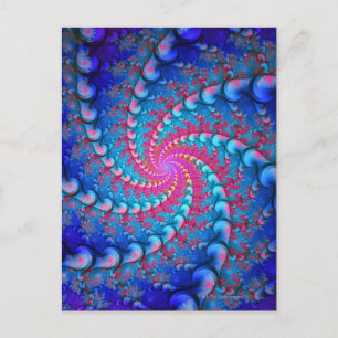 Julia Fractal Postcard