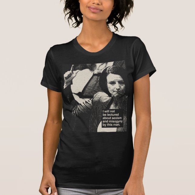 Julia Gillard Famous Speech Vintage Art T-Shirt (Front)