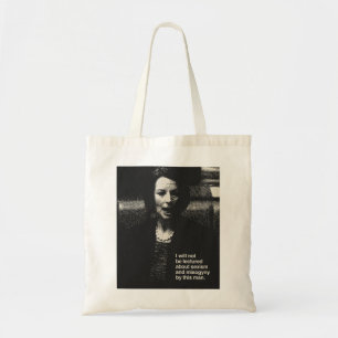 Julia Gillard Famous Speech Vintage Art Tote Bag