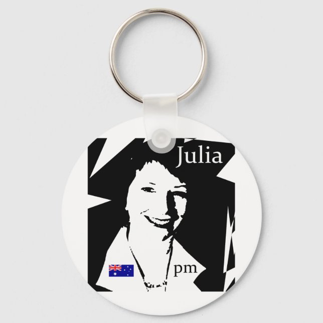Julia Gillard Key Ring (Front)