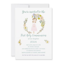 JULIA Invitation First Communion