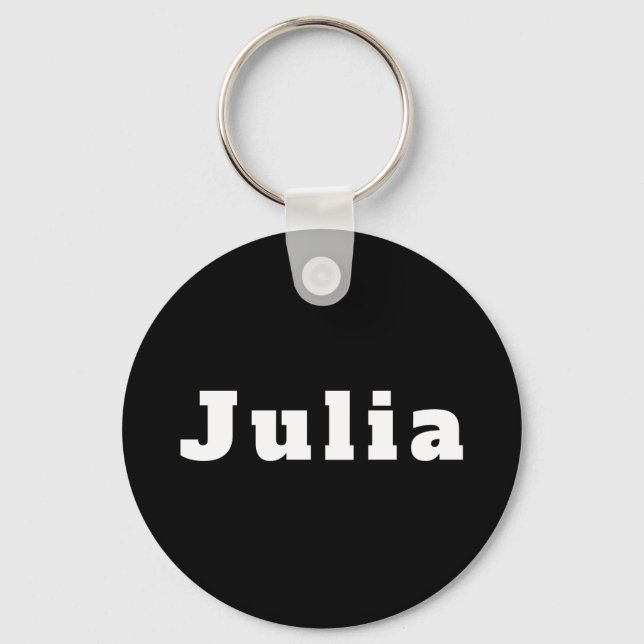 Julia Key Ring (Front)