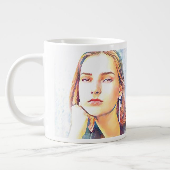 Julia  large coffee mug (Left)