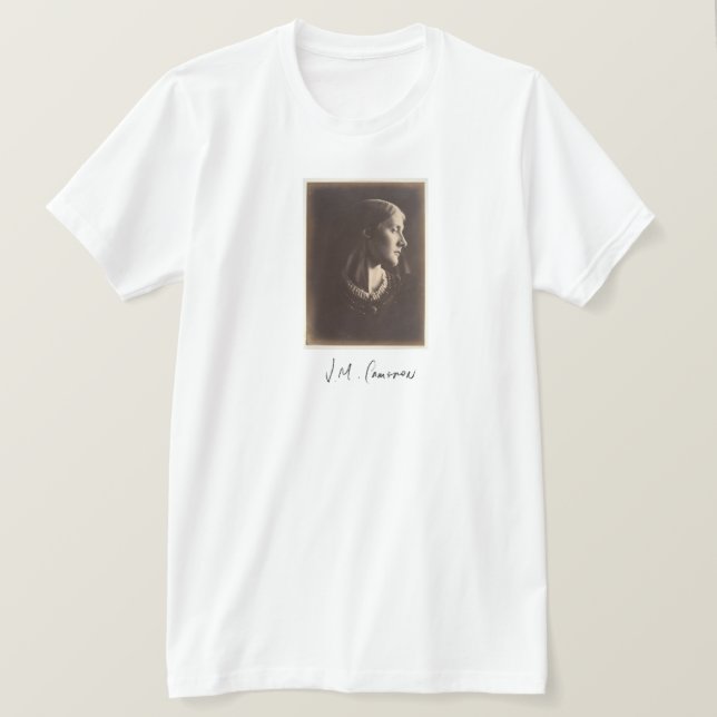 Julia Margaret Cameron: Mrs. Herbert Duckworth T-Shirt (Design Front)