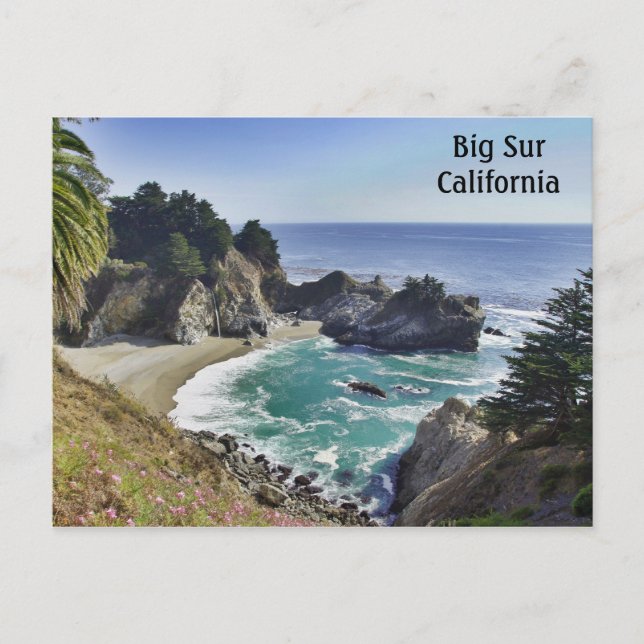 Julia Pfeiffer State Park-Big Sur Postcard (Front)