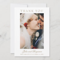 Julia Simple Gold Script 2 Photo Wedding