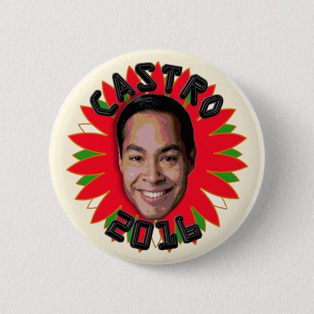 Julian Castro 6 Cm Round Badge (Front)