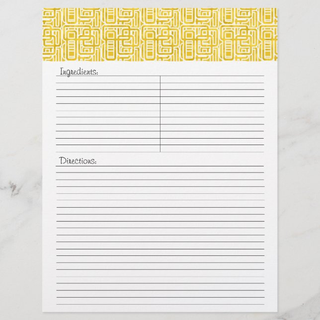 Julianna Recipe Letterhead (Front)