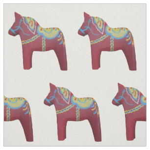Julia's Dala Horse Fabric
