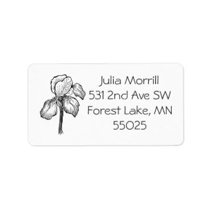 Julia's Iris address Labels