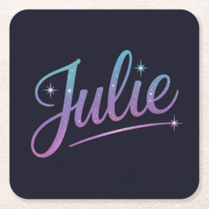 Julie Black Coaster Set