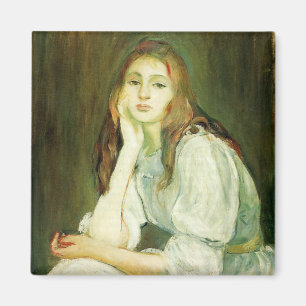 Julie Daydreaming (Beautiful Young Woman) Magnet