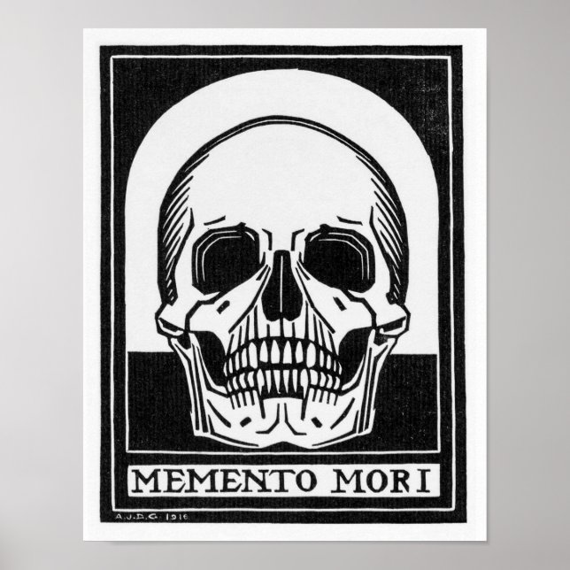 Julie de Graag Memento Mori (1916) Poster (Front)