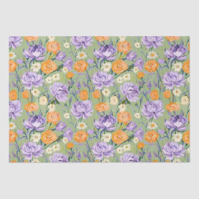 Julie Floral Tissue Paper (Front)