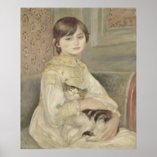 Julie Manet by Pierre-Auguste Renoir Poster